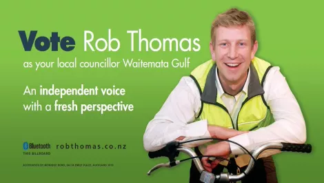 Councilman launches Bluetooth billboard