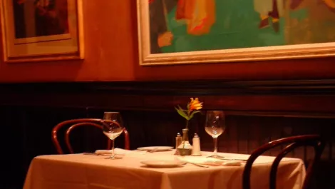 The business lunch question