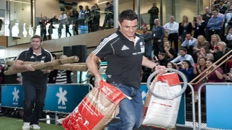 All Blacks tackle Motorola's most durable smartphone