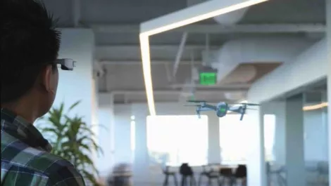 Epson and DJI reveal AR drone simulator