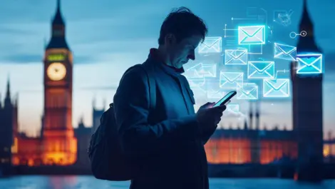 UK sees sharp rise in email & text online scams since 2022