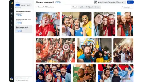 Ugc header sports example