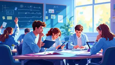 Secondary schools rapidly embrace AI but prefer blended learning