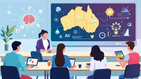 Australian educators classroom digital learning ai brain diagrams map