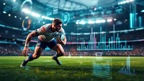 Sports analytics rugby football players modern uk stadium european teams data
