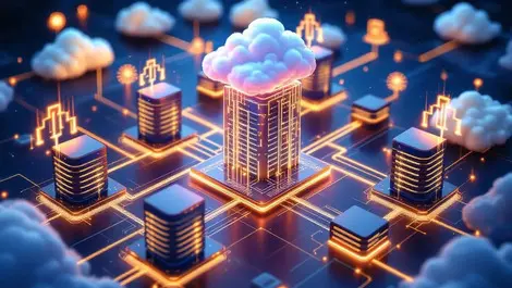 Interconnected data centers servers dynamic energy ai computing cloud