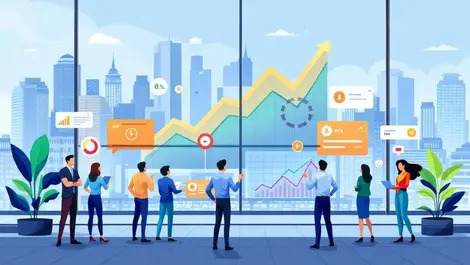 Sf fintech office dashboard rising revenue streamlined billing growth