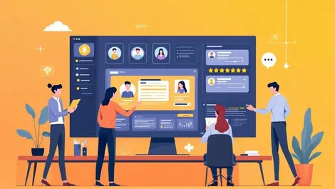 Clean corporate operations dashboard virtual assistants panels cloud ui